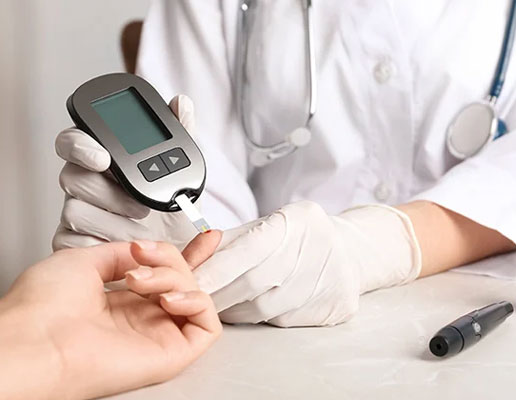 Diabetic health check up
